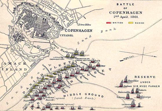 Plano de la batalla por Gardiner