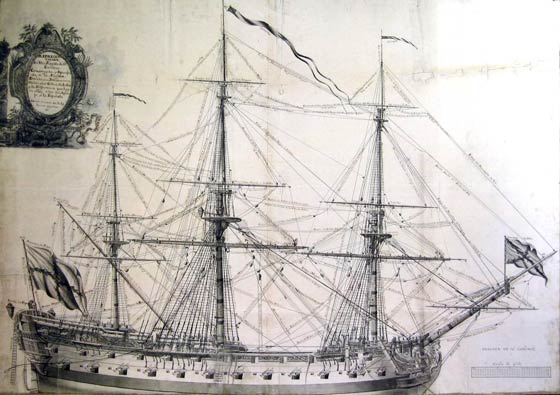 Fragata española de 52 cañones
