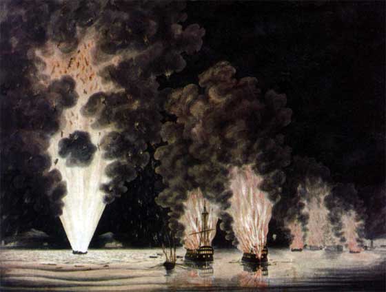 Explosi&oacute;n de buques en Tol&oacute;n