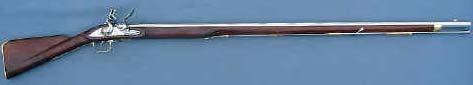 Primer modelo de mosquete ingles Brown Bess versi&oacute;n de 1756
