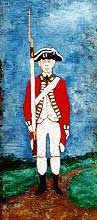 Soldado brit&aacute;nico de Infanter&iacute;a de l&iacute;nea