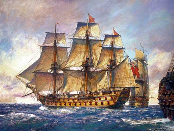 Nav&iacute;o Captain, del comodoro Nelson