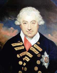 Retrato de Sir John Jervis