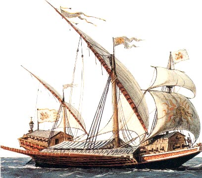 Galeaza veneciana de 1560