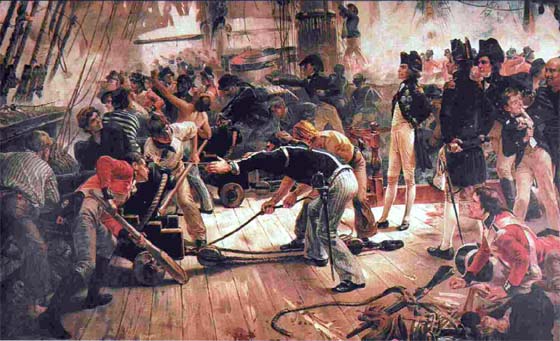 Cubierta del Victory
