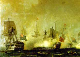 El Santa Ana rodeado