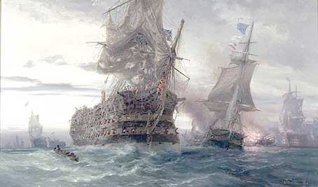 El Victory tras la batalla