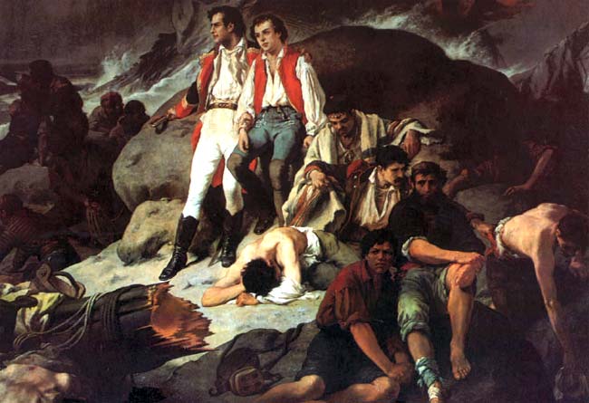 Tripulaci&oacute;n naufragada del nav&iacute;o Neptuno