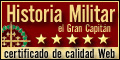 Sitio web galardonado con el certificado de calidad oro por sus contenidos de Historia Militar