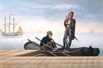 Marinero y soldado de batallones