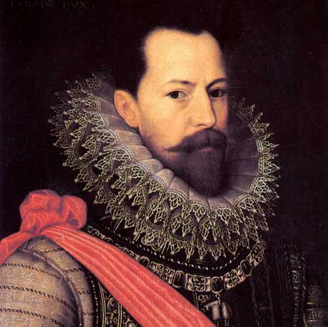 Retrato del Duque de Parma, Alejandro Farnesio. Pintura de 
Otto van Veen.