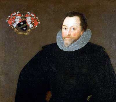 Sir Francis Drake, 1540-96 de Marcus Gheeraerts el joven, pintado en 1591. National Maritime Museum, Londres. Al mando de una de las escuadras inglesas se halló en las acciones contra la Felicísima Armada, aunque no fue decisivo en ninguno de los combates se llevó mucha de la fama que le correspondería a su superior Howard. En 1589 fue uno de los principales artífices de la llamada Contra Armada contra Lisboa que se saldó con un rotundo fracaso. [TAB] 