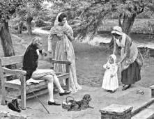 Nelson con su familia