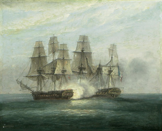 Fragata HMS Phoenix contra la Didon