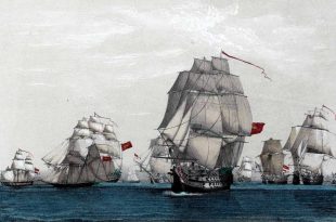 La Armada española que mandaba don Luis de Córdoba, cruzando sobre el cabo de Santa María, apresó un rico convoy de más de cincuenta velas inglesas