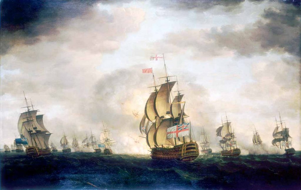Batalla del Cabo de Santa María, 16 de enero de 1780