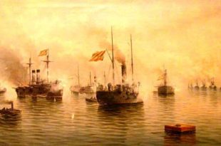 Batalla de Cavite, en 1898