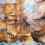 Parte de campaña del navío Príncipe de Asturias en la Batalla de Trafalgar
