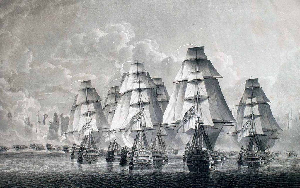 Batalla de Trafalgar.