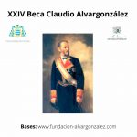 XXIV Beca Claudio Alvargonzález Sánchez