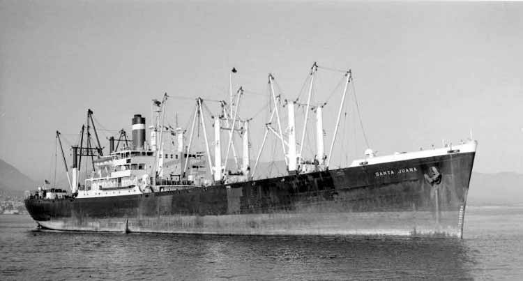 El buque Santa Juana, luego rebautizado como Silver Star