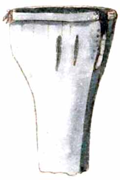 Calzones azules para los marineros del bote.