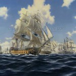 Captura de mercantes de 1780 por parte de la escuadra española