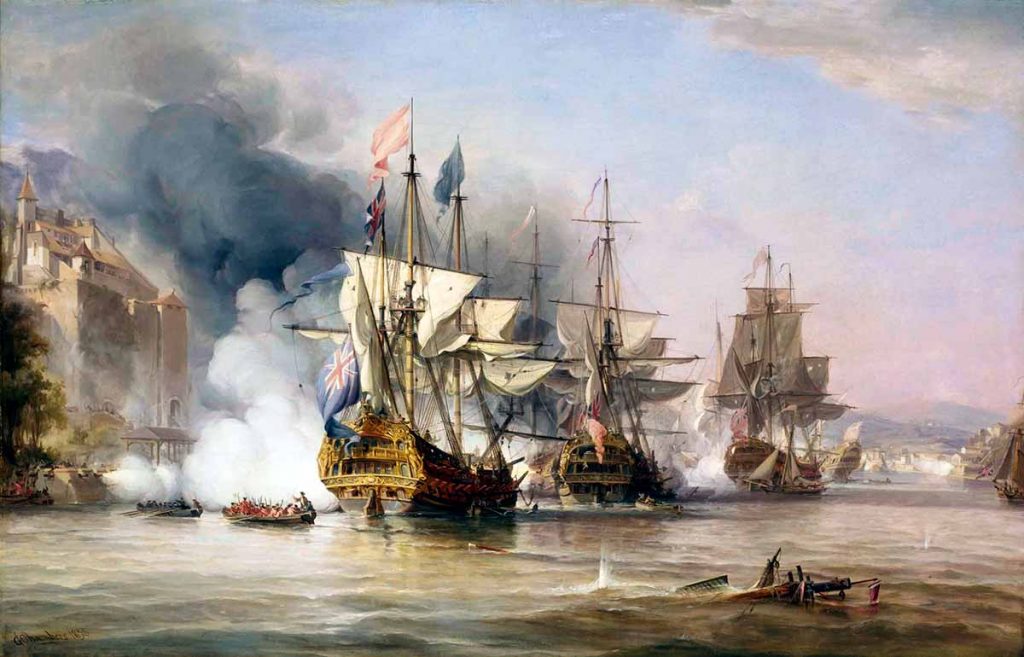 Captura de Portobello el 21 de noviembre de 1739