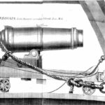 Carronada de las probadas a bordo del navío Santa Ana