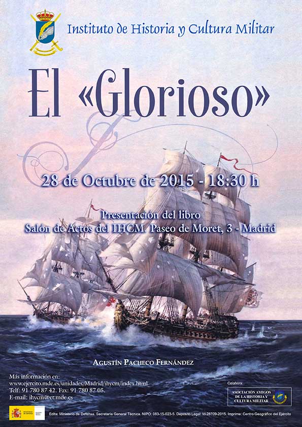 Presentación libro "El Glorioso" de Agustín Pacheco Fernández