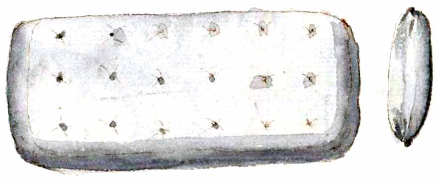 Colchón y cabezal para su uso en el catre volante