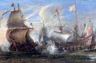 Combate del galeón San Diego en 1600 contra los neerlandeses