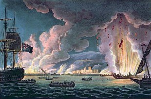Destrucción de la flota francesa de Tolón en 1793