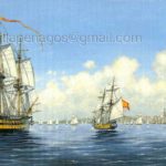 Entrando en Cádiz (Pintura) Pintura de Carlos Parrilla: "entrando en Cádiz"