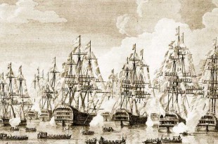 Escuadra española en Livorno, en 1794