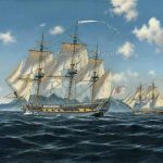 España en Tahití, pintura de Carlos Parrilla Penagos