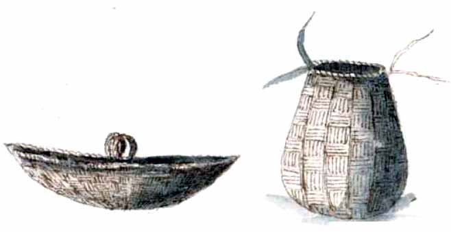 Esportilla o Petate y cofano.