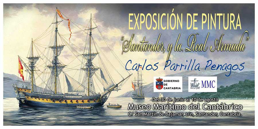 Exposición de pintura de Carlos Parrilla