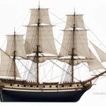 Fragata Astrea (2ª) (1756) Fragata Astrea según el plano de Berenguer. Ilustración de Todo a babor.