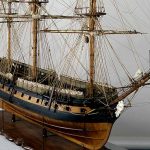 Fragata Diana. Modelo de arsenal del Museo Naval de Madrid.