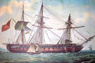 Fragata Proserpine (1777) de la clase Iphigénie