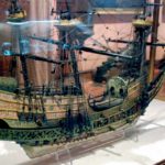 Vista general del galeón.