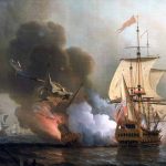 Galeón San José en la batalla de Barú