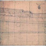 PLano del HMS Kingston, después nombrado Lord Clive