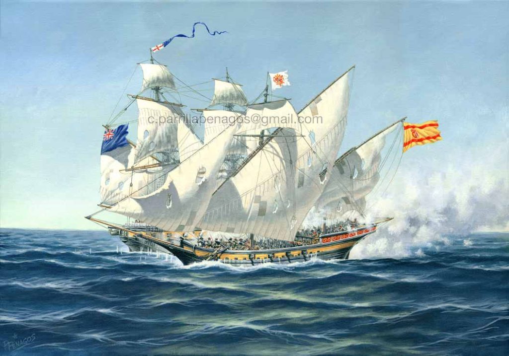 Jabeque Cornel. Pintura de Carlos Parrilla