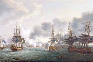La batalla de Copenhague, 2 de abril de 1801