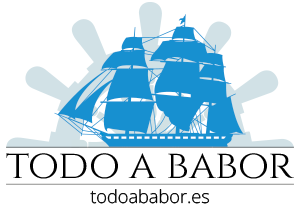 Logotipo de Todo a babor, la web de historia naval más antigua en español. Desde 2003