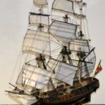 Fragata Nuestra Señora de la Soledad. "SOLEDAD" (1788-1821) Maqueta de la fragata Soledad