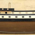 Maqueta del navío Algeciras