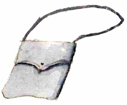 Mochila para camisas y ropa blanca. Los soldados tenían un lugar donde guardar sus prendas más delicadas.